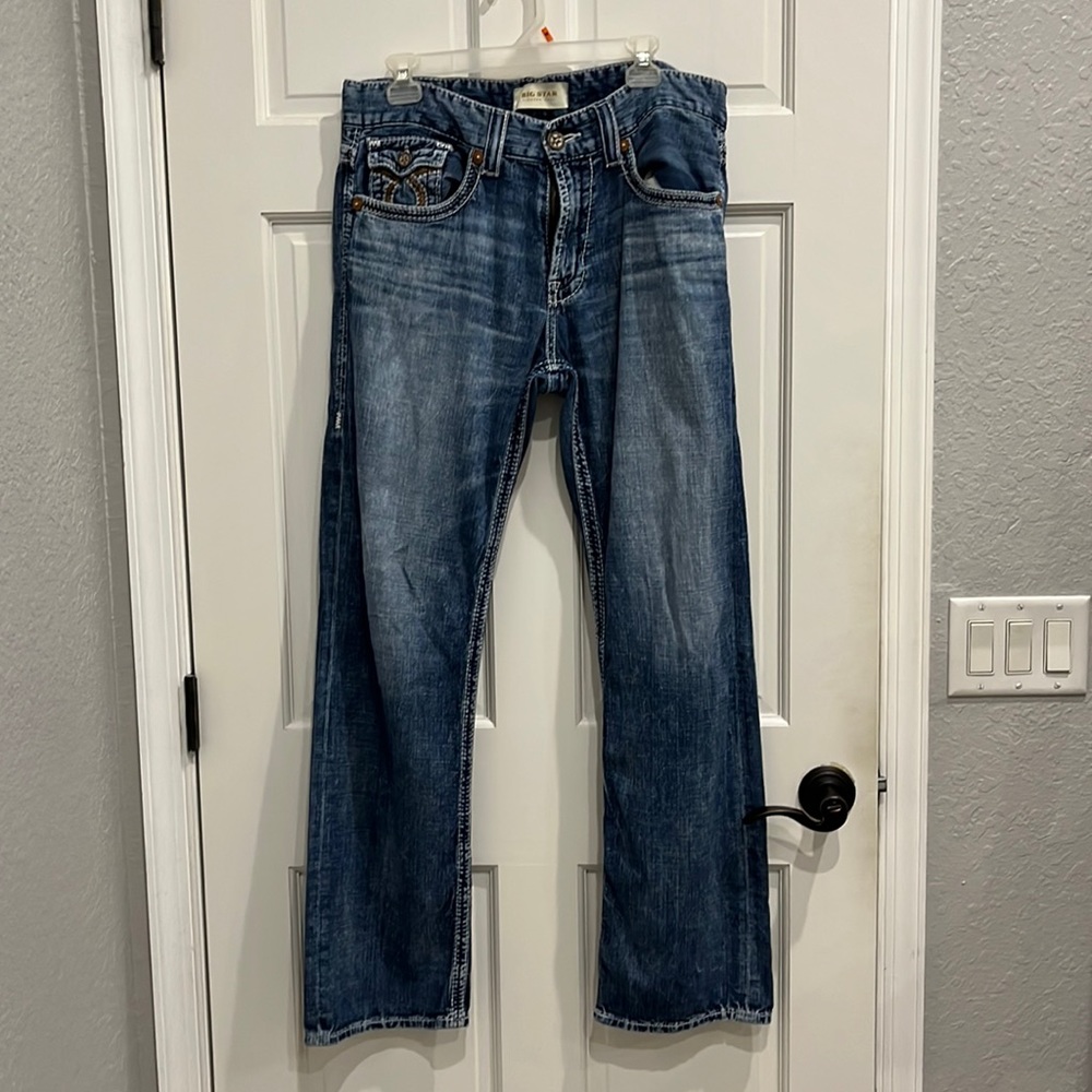 Men’s big star pioneer boot jeans 34 regular in great condition